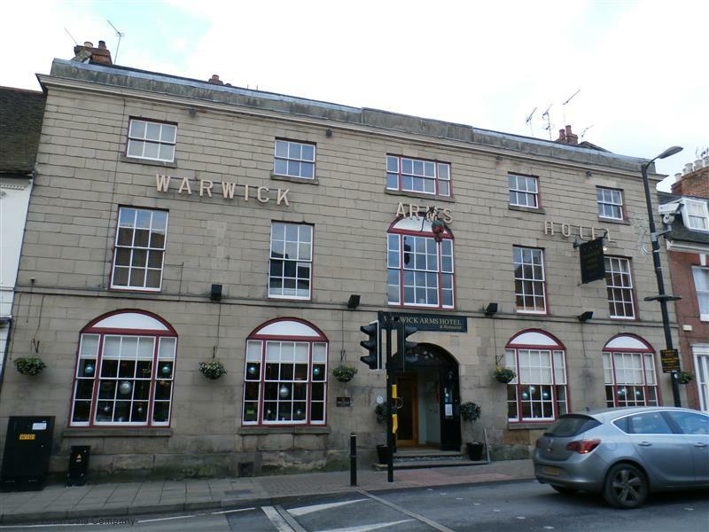 The Warwick Arms Hotel Exterior foto
